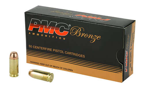 Ammunition PMC Ammunition Bronze PMC BRNZ 40SW 165GR FMJ 50/1000 • Model: Bronze